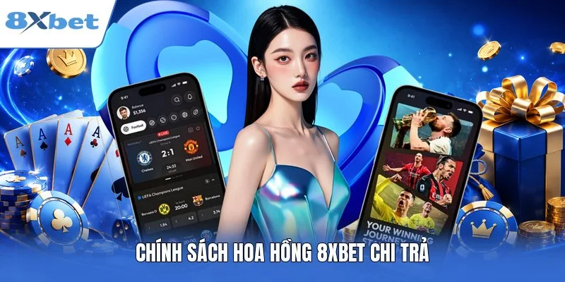 Chính sách hoa hồng 8XBET chi trả